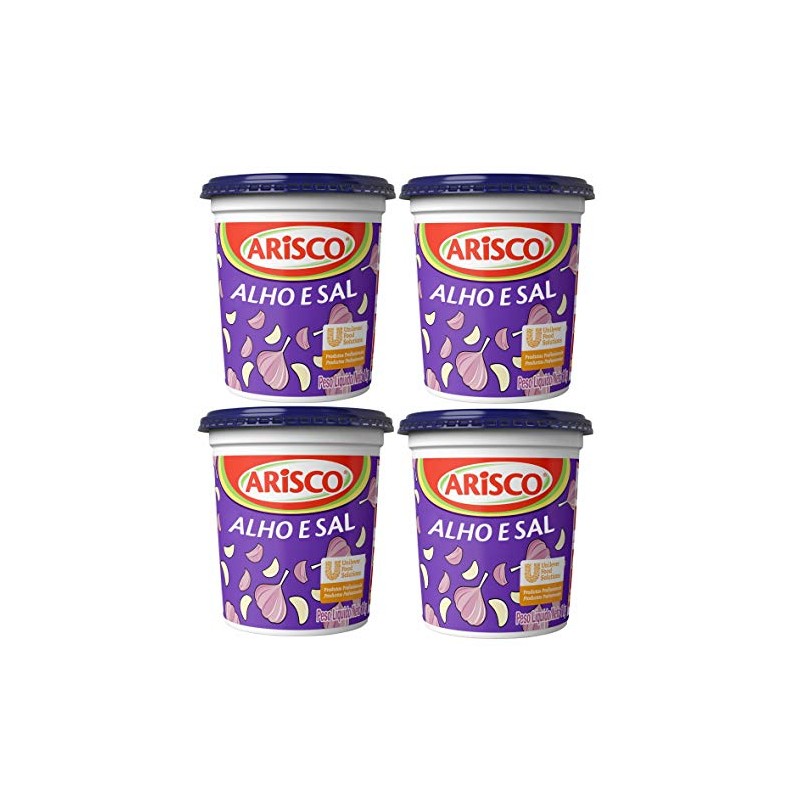 Arisco Tempero Alho e Sal | Seasoning Garlic and Salt