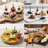 72Pcs Ant Toothpicks, Plastic Ants, Count Fake Ants for Picnic