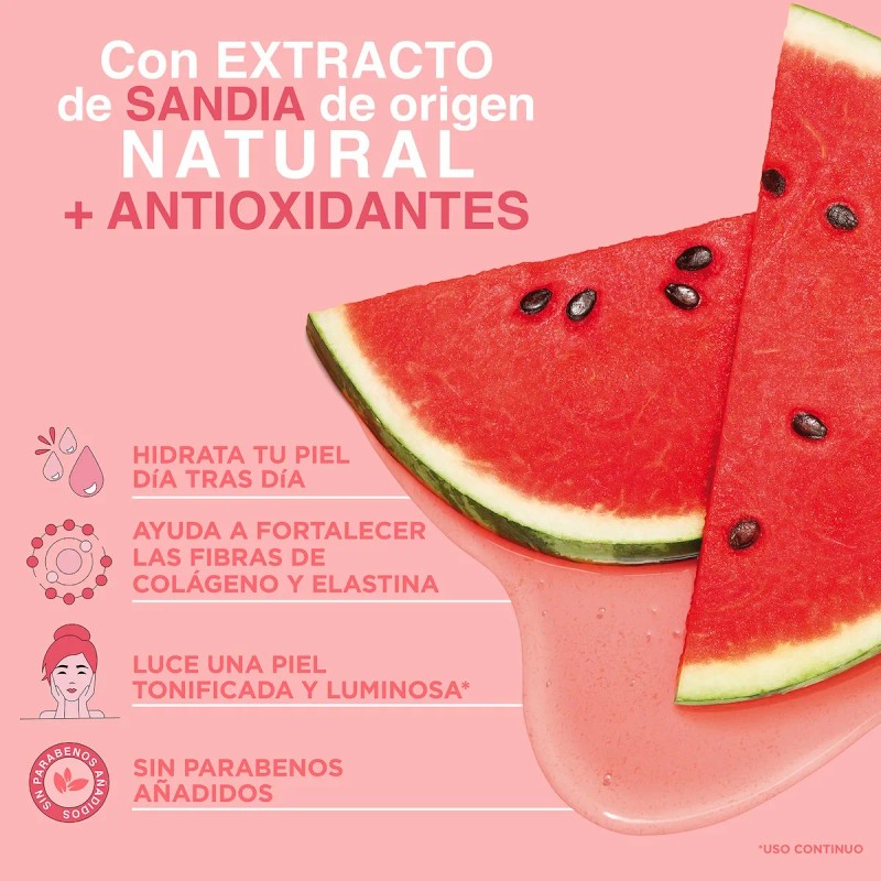 Pond´s Fruity Hrydra Fresh Sandía Gel Hidratante 110g Mixta Día/noche
