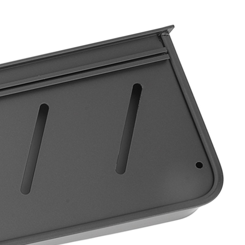 Shower Caddy Space Aluminum Rustproof Smoothing Simple Black Sturdy Bathroom