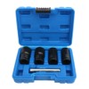 CENPEK 5Pcs Twist Socket Set,1/2 Inch Drive Damaged Bolt Remover,