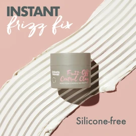Umberto Giannini Frizz Fix Fuzz-Off Control Clay 1.69 fl Oz - Vegan Matte Hair Clay with Medium Hold for Edge Control & Flyaways - For All Types of Frizzy & Damaged Hair - Vegan & Cruelty-Free