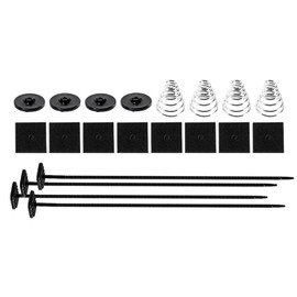 Radiator Fan Zip Ties | Cable Ties for Condenser | Heat-Resistant Radiator Accessories for Air Conditioner, Condenser, Vehicle Modification, Repair, Automotive Maintenance