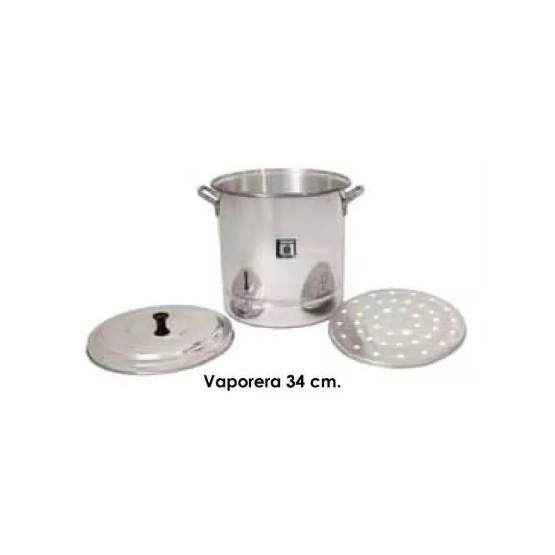 VAP2000 Jgo De 3 Ollas Tamaleras Vaporera 15 30 Y