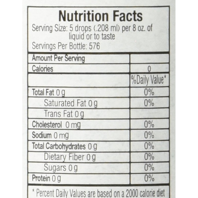 SweetLeaf SteviaClear Sweet Drops - Stevia Liquid Drops Sweetener, Pure