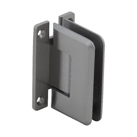 C.R. LAURENCE P1N037BN CRL Brushed Nickel Pinnacle 037 Series Wall Mount Full Back Plate Standard Hinge