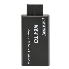for N64 to HD Multimedia Interface Converter 1080p Support PAL NTSC Video Game Adapter with 3.5mm Interface