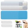 16+16 Pack Replacement Filters for Oneisall PW07SAU 10L/2.64Gal Stainless Steel