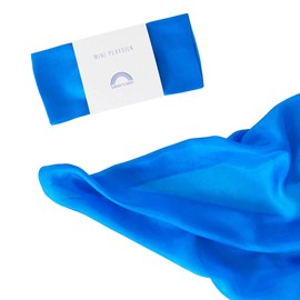 Sarah's Silks Mini Playsilks | Solid Colors | Creative Waldorf Toys for Education and Open-Ended Play (Royal Blue)
