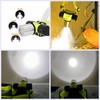 LED Diving Head Torch, Super Bright 10000 Lumens XML T6