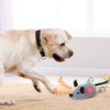 BABORUI Interactive Dog Toys Mouse, Escaping Mice Squeaky Dog Toy