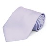 tiemart Premium Solid Color Necktie (Lilac)