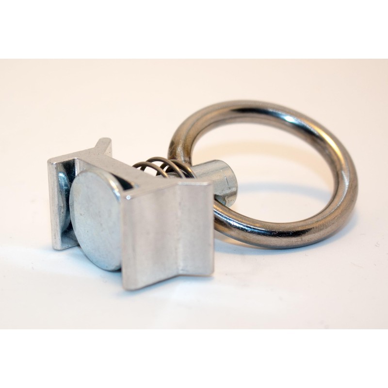 Gubar-Tech Heavy Duty 10 x Single Fitting Silver Aluminium for
