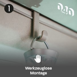 mixcover 040 Parts Set of 5 Hooks Suitable for VW T5 T6 T6.1 California Beach Bulli Camper