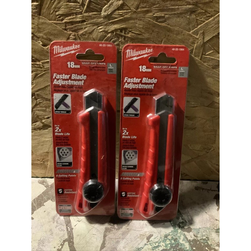 Milwaukee 18mm Snap Off Knife 48-22-1964 -NEW