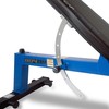 CAP Barbell Deluxe Utility Weight Bench Color Series (Blue, Square