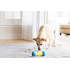 JW Pet 32290 RoboBone Electronic Treat Dispenser, Yelow/Blue