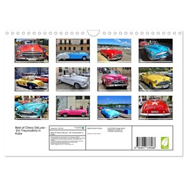 Best of Chevy DeLuxe - Ein Traumcabrio in Kuba (Wandkalender 2026 DIN A4 quer), CALVENDO Monatskalender