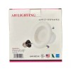AH LIGHTING 4'' LED Recessed Light Retrofit 5CCT Baffle White