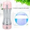 Hydrogen Water Bottle 420ml Rechargeable SPE Technology Portable Hydrogen Rich