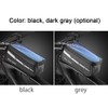 1L Bicycle Bag Reflective Bike Frame Fronttube Bag Touchscreen Mobilephone