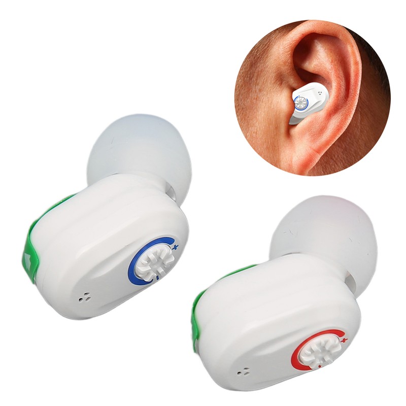 Hearing Amplifiers Noise Cancelling Ergonomic Silicone Earbud Lightweight Rechargeable Hearing