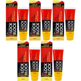 Nesura Autri Block&Block Original Sun Cream 80g x5 / 네슈라 오뜨리 블록앤블록 오리지널 선크림 80g x5개