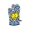 Excelsa Amalfi Oven Glove, One Size, 100% Cotton Lining, Polyester