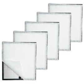 Nispira HY4866 3 in 1 True HEPA Replacement Filters | Compatible with MORENTO HY4866 Air Purifier and YIOU M1 Air Cleaner Purifier | Removes Smoke, VOCs, Odor | Pack of 5