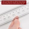 sourcing map Film Flexible Ruler 20 cm 0.1 mm Scale