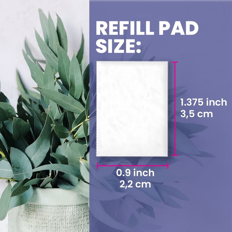 AromaHouse Aromatherapy Diffuser Unscented Refill Pads for Essential Oil for