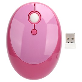 Wireless Mouse 2.4G Bluetooth 4.0 ABS with USB Receiver for Desktops Laptops Tablets Phones Smart TVsPurple