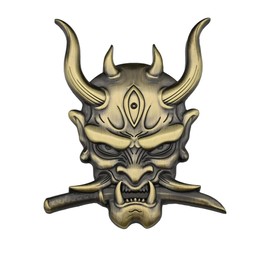 Willump Skull Samurai Metal Cars Metal Helmet Samurai Helmet Demon Motorcycle Brand