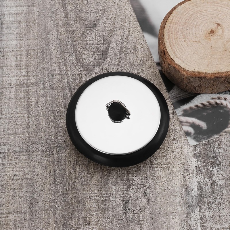 eMagTech Pack of 2 40 mm Kitchen Drain Plugs, Rubber