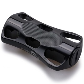 HEIGHTEN Fishing Reel Handle Knob for Shiman0 Daiwa Baitcasting Spinning Reel Stradic Vanford Sahara FI Tranx SLX Ballistic Exceler Tatula (22mm - Black) (637)