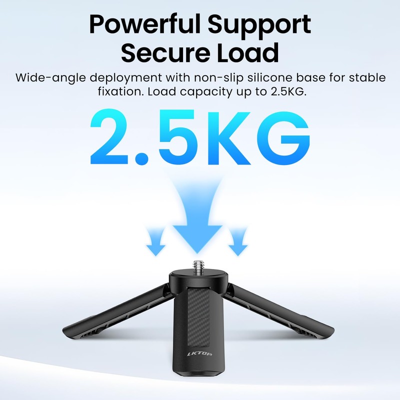 LKTOP Pocket 3 Mini Tripod for DJI Osmo Pocket 3,