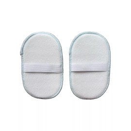 IKEA 2 Pieces PEPPRIG Microfiber cleaning pad, green, 6.75" X 4"