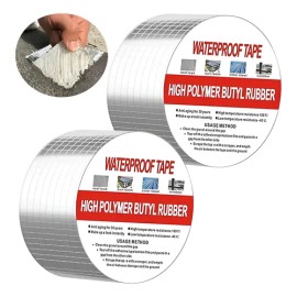 Cinta Impermeabilizante, Cinta De Sellado 2 Rollos 10cm X 5m Argent