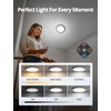 Combuh 4-Pack Battery Powered Motion Sensor Light, 7.48" IP44 Waterproof