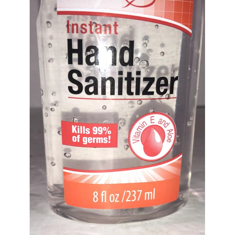 Assured Hand Sanitizer Gel-Kills 99% Germs-1ea 8oz Blt-SHIPS N 24