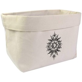 Large 'Tribal Sun ' Canvas Organiser/Storage Bag (OR00033610)