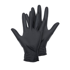 226977 MT Black Latex Gloves Size XL Box