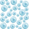 MACIOZE 300Pcs No Hole Faux Beads, Lightblue Mix Vase Filler for Centerpieces Vases, Table Scatters, Birthday Party Wedding Home Decor 8/10/14/20mm