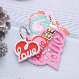 KSCRAFT Love Tag Shakers Metal Cutting Dies Stencils for DIY Scrapbooking Decorative Embossing DIY Paper Card