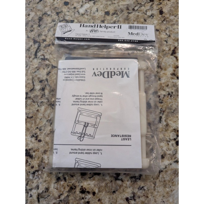 MedDev Hand Helper II HH 4205 White Frame Color Bands