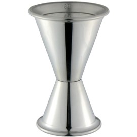 Nagao Tsubame-Sanjo Cocktail Measuring Cup Jigger Cup 60・30ml Graduated 18-8 Stainless Steel Made in Japan