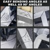 HAUTMEC Flex Angle & Arc Marking Tool, Multi-Functional Square Tube