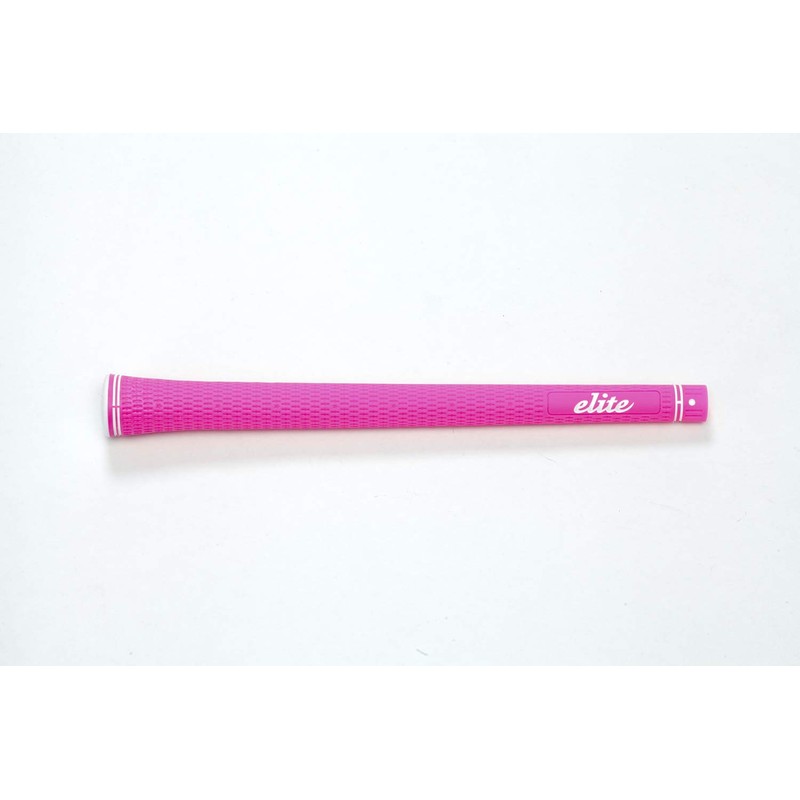 elitegrips SX38 Golf Grips, Set of 7, Deep Pink, No