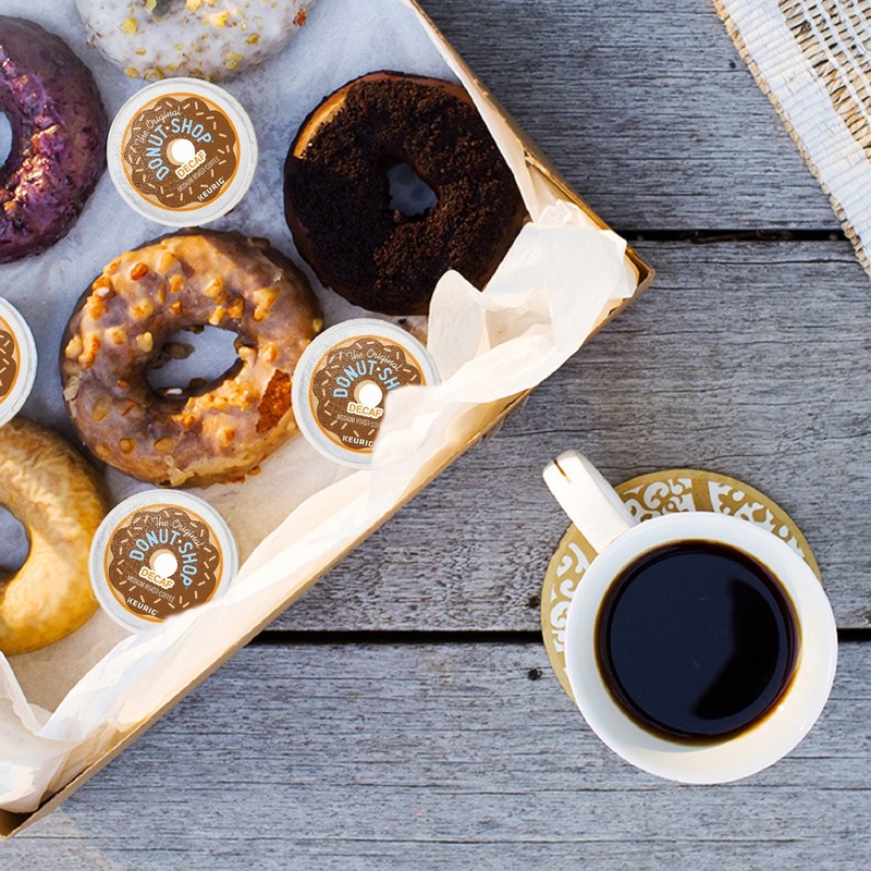 The Original Donut Shop Decaf Keurig Single-Serve K-Cup Pods, Medium