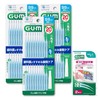 GUM Interdental Brush, I-Shaped, Wire Type, Size: SS (2), Pack